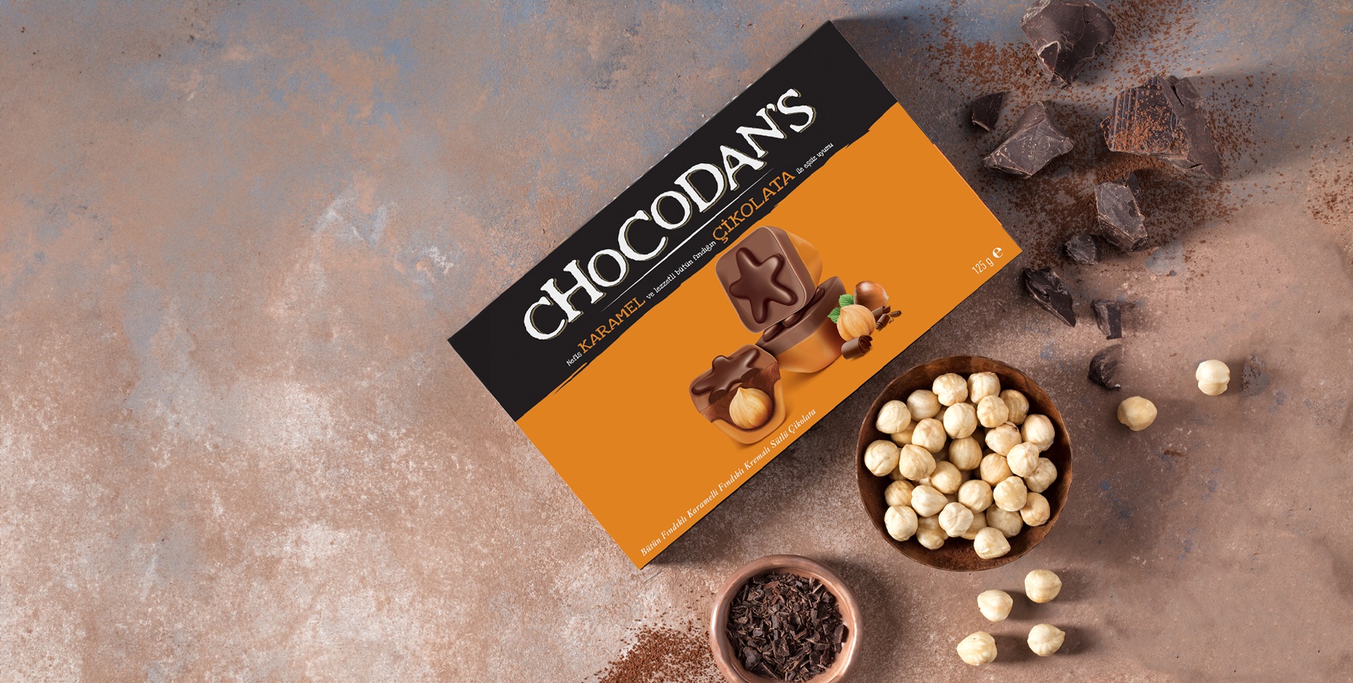 Bütün Fındıklı Fındıklı Kremalı Sütlü Çikolata