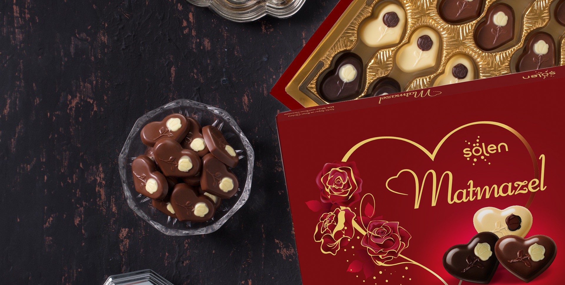 Sütlü, Bitter ve Beyaz Çikolata