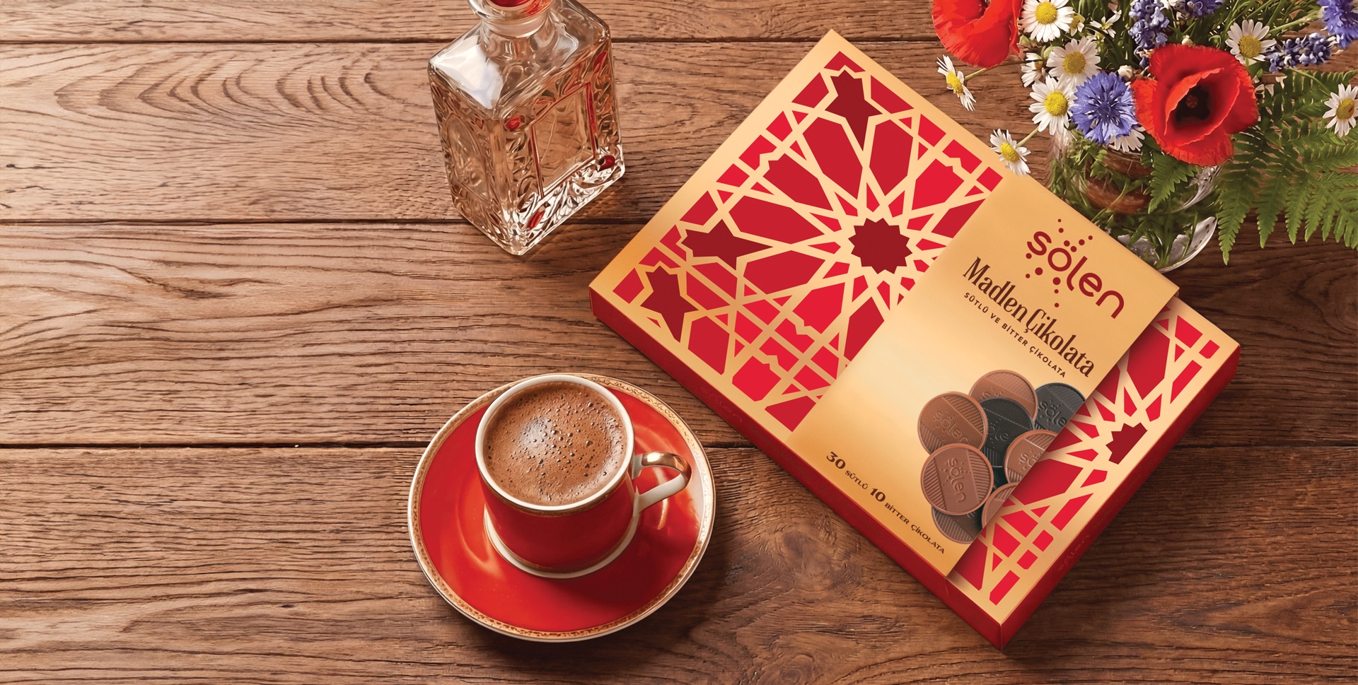 Sütlü ve Bitter Madlen Çikolata