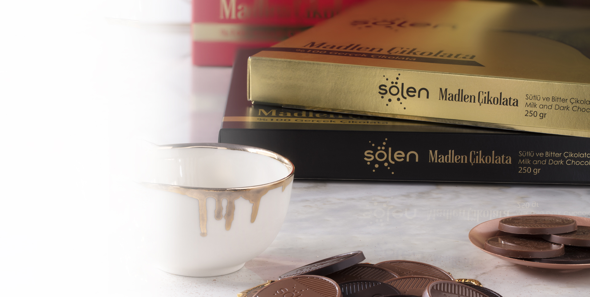 Sütlü ve Bitter Madlen Çikolata