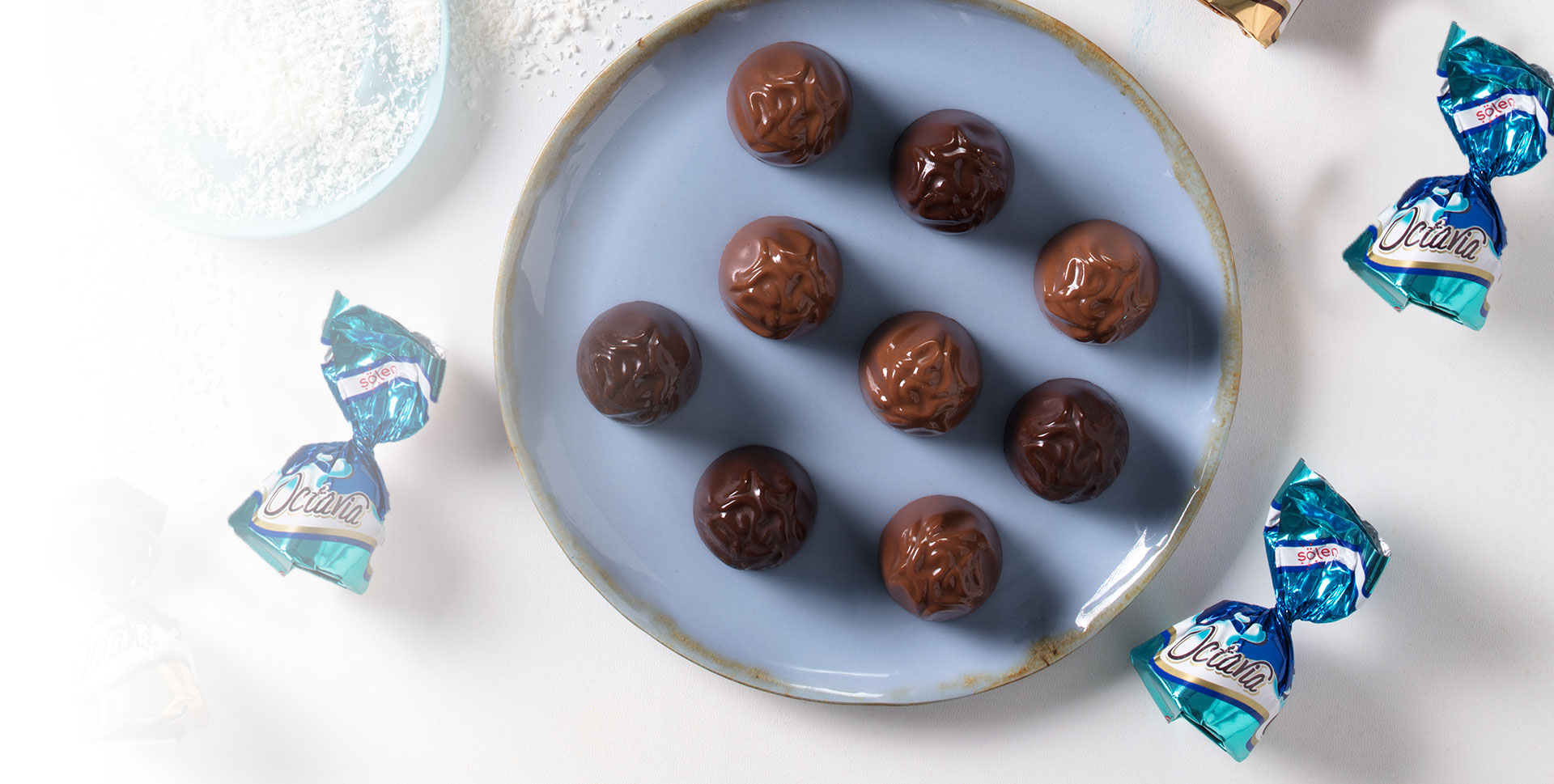 Milk Chocalate with Crispy Rice and Coconut Cream