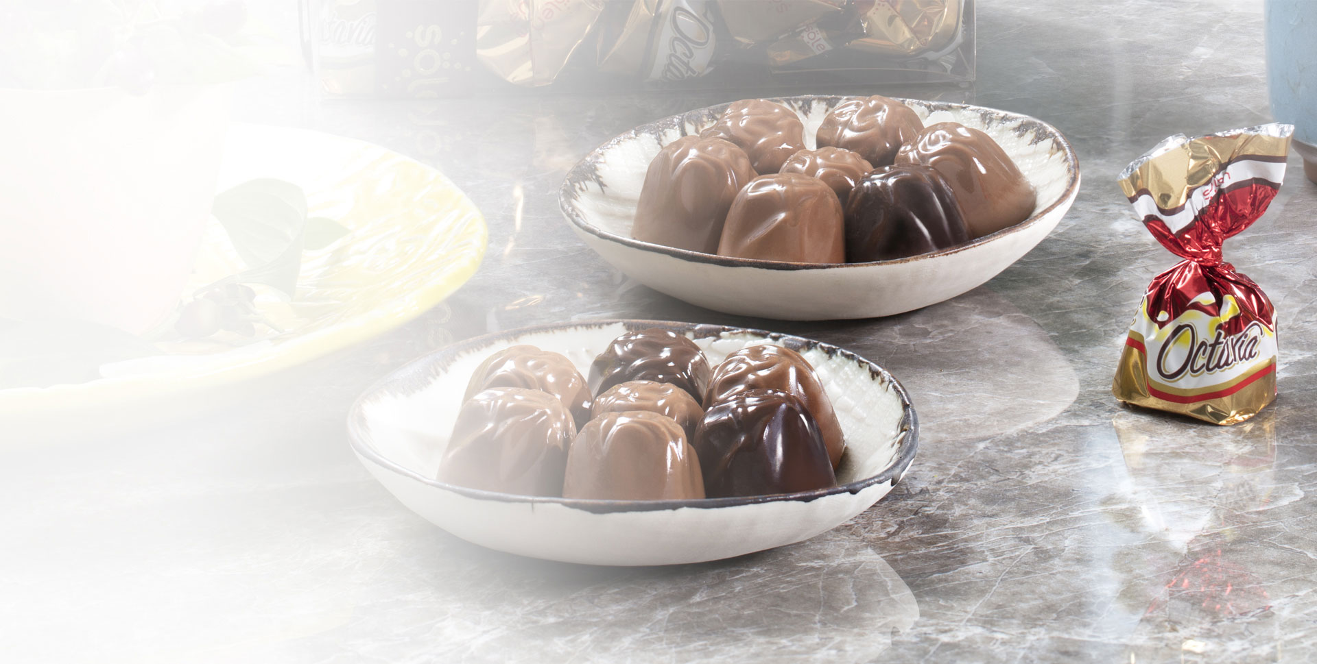 Milk Chocalate with Crispy Rice and Milk Cream